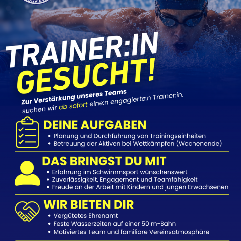 Trainersuche Schaukasten